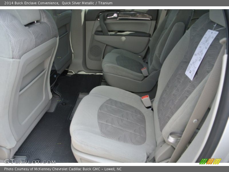 Rear Seat of 2014 Enclave Convenience