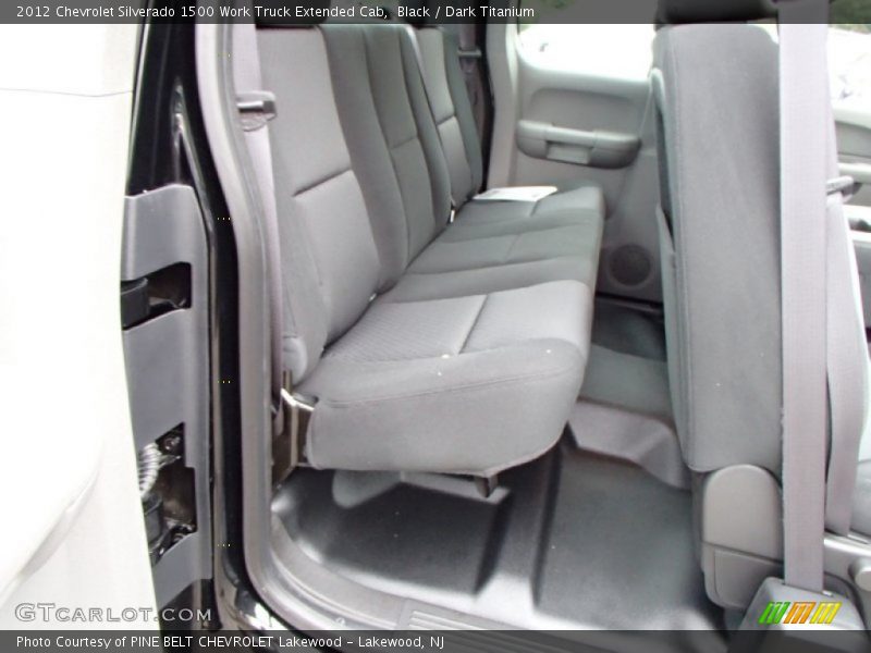 Black / Dark Titanium 2012 Chevrolet Silverado 1500 Work Truck Extended Cab