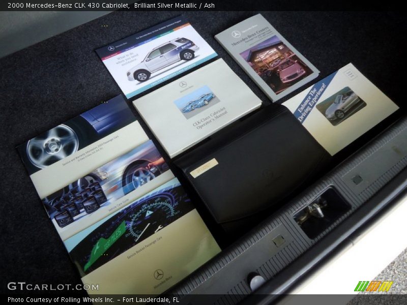 Brilliant Silver Metallic / Ash 2000 Mercedes-Benz CLK 430 Cabriolet