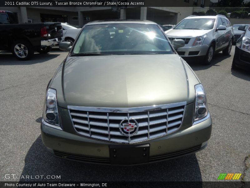 Tuscan Bronze ChromFlair / Shale/Cocoa Accents 2011 Cadillac DTS Luxury