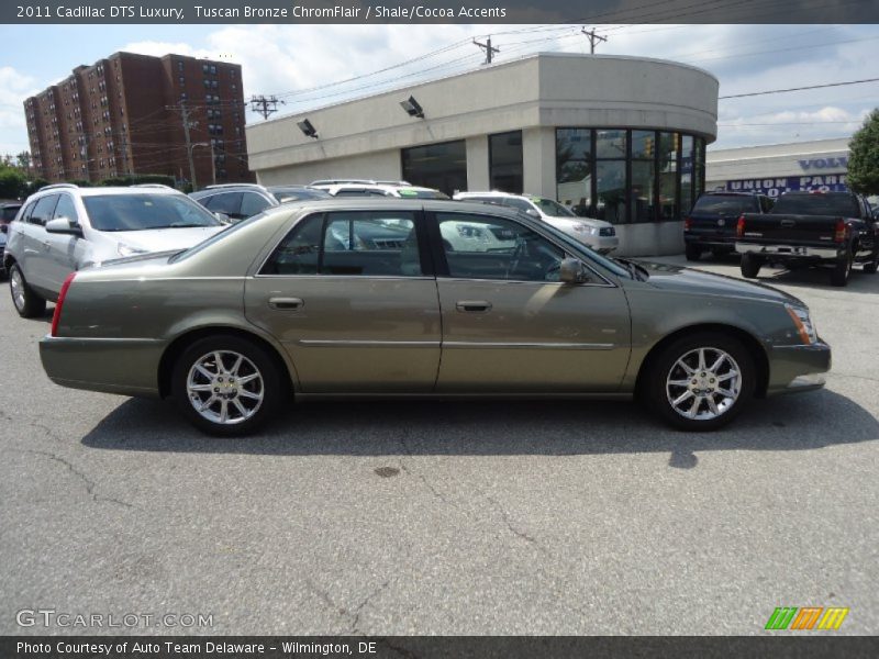 Tuscan Bronze ChromFlair / Shale/Cocoa Accents 2011 Cadillac DTS Luxury