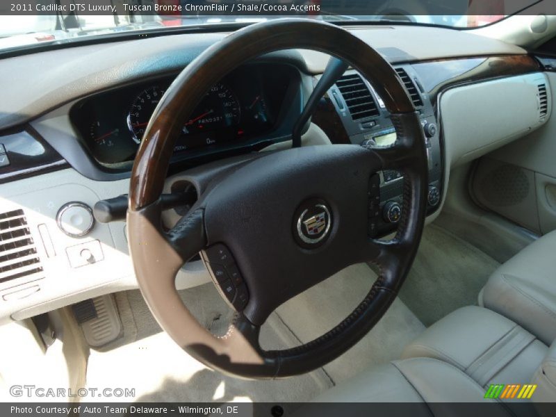 Tuscan Bronze ChromFlair / Shale/Cocoa Accents 2011 Cadillac DTS Luxury