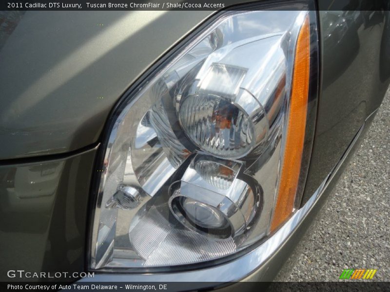 Tuscan Bronze ChromFlair / Shale/Cocoa Accents 2011 Cadillac DTS Luxury