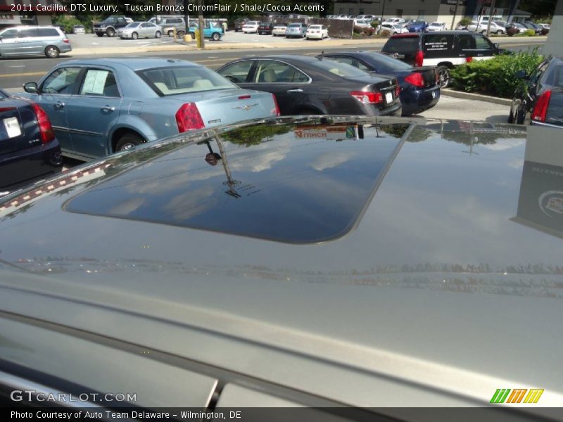 Tuscan Bronze ChromFlair / Shale/Cocoa Accents 2011 Cadillac DTS Luxury