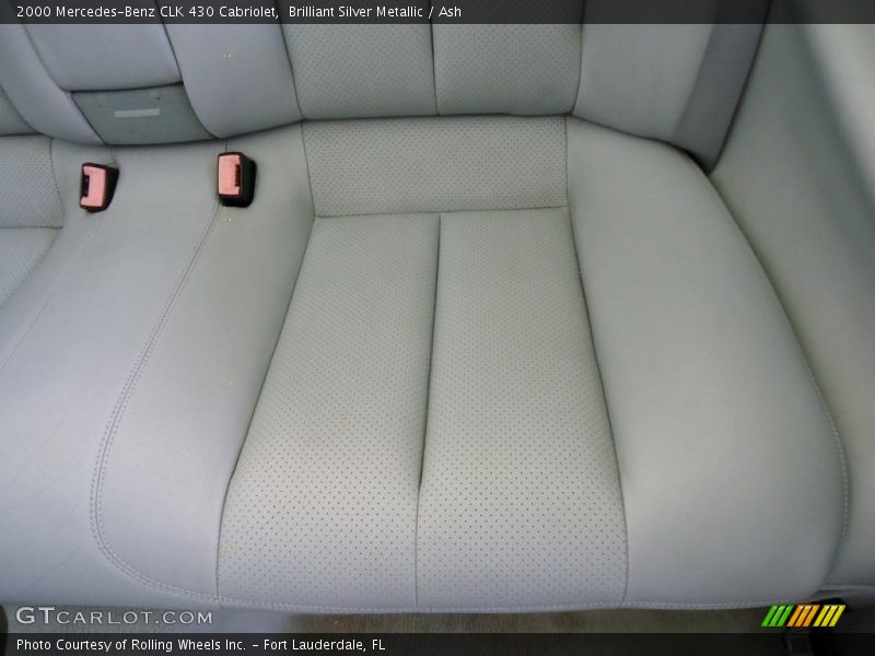 Brilliant Silver Metallic / Ash 2000 Mercedes-Benz CLK 430 Cabriolet