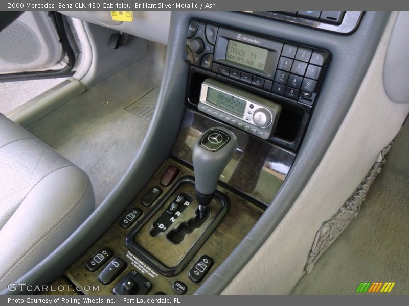 Brilliant Silver Metallic / Ash 2000 Mercedes-Benz CLK 430 Cabriolet