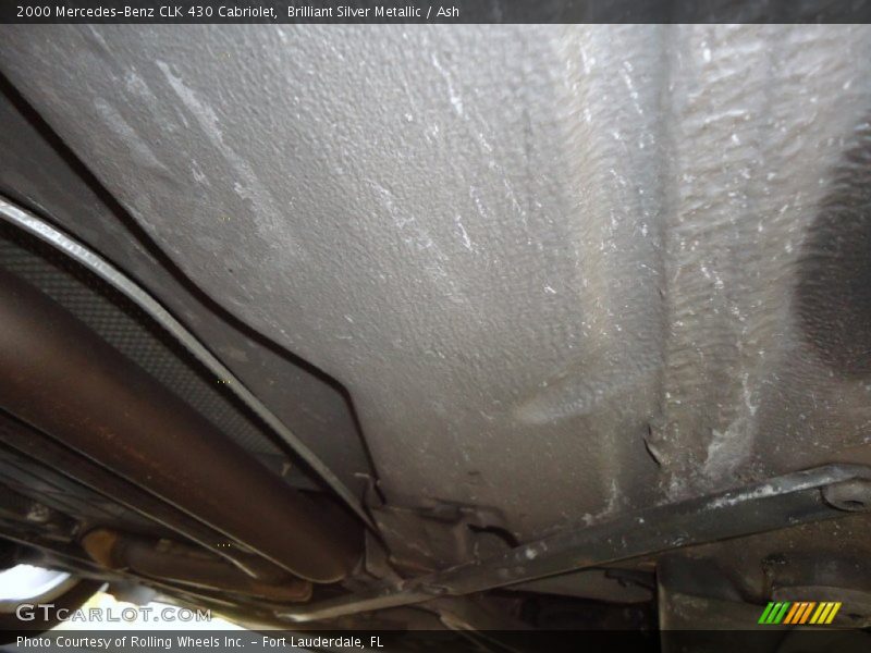Brilliant Silver Metallic / Ash 2000 Mercedes-Benz CLK 430 Cabriolet