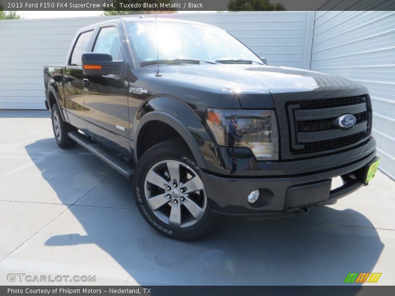 Tuxedo Black Metallic / Black 2013 Ford F150 FX4 SuperCrew 4x4