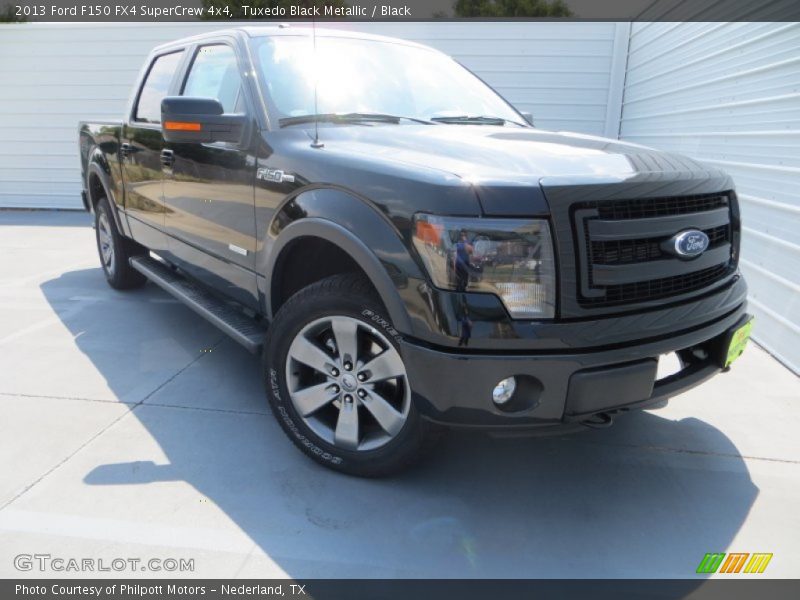 Tuxedo Black Metallic / Black 2013 Ford F150 FX4 SuperCrew 4x4