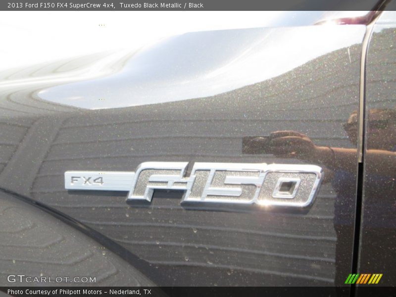 Tuxedo Black Metallic / Black 2013 Ford F150 FX4 SuperCrew 4x4