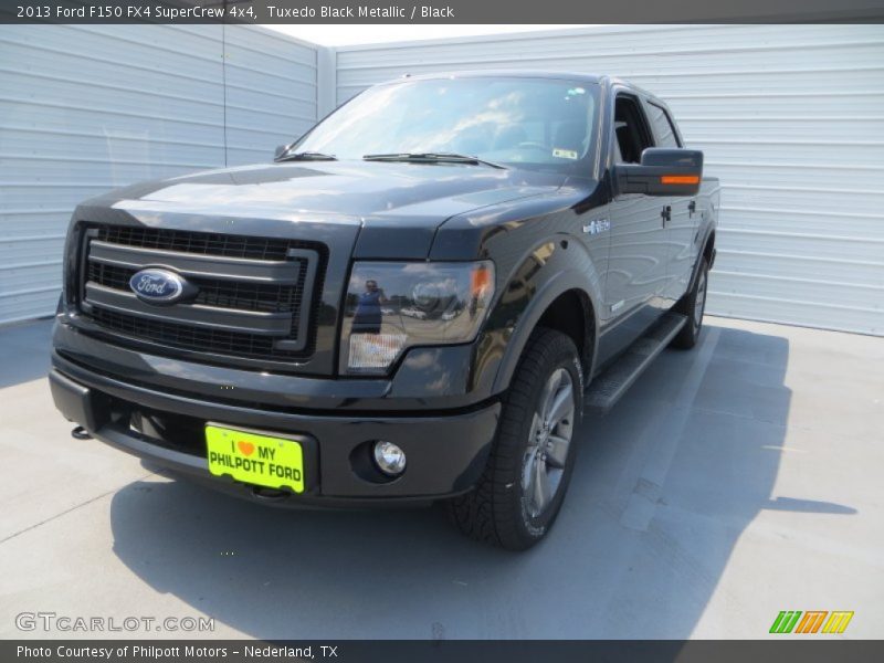 Tuxedo Black Metallic / Black 2013 Ford F150 FX4 SuperCrew 4x4