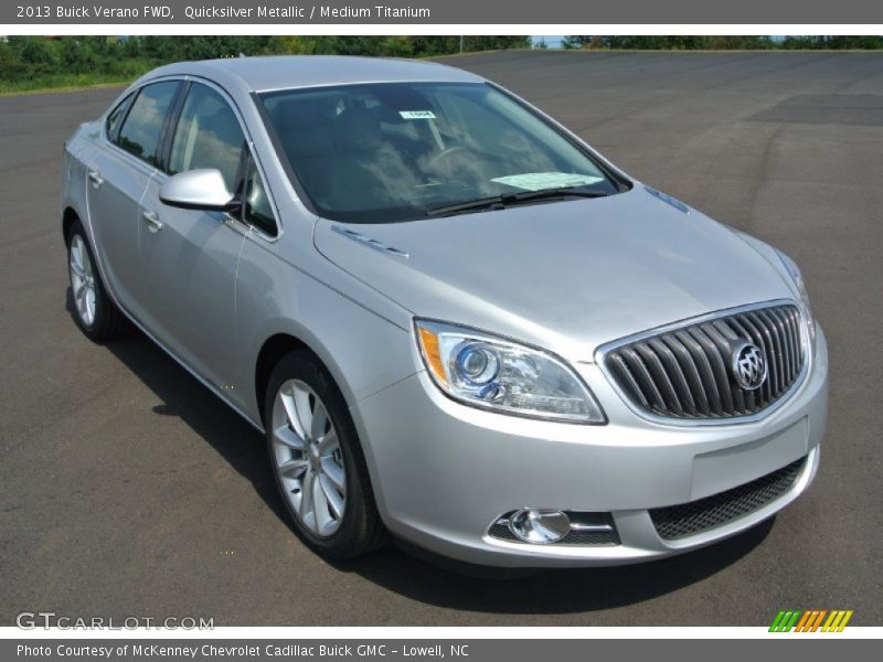 Quicksilver Metallic / Medium Titanium 2013 Buick Verano FWD