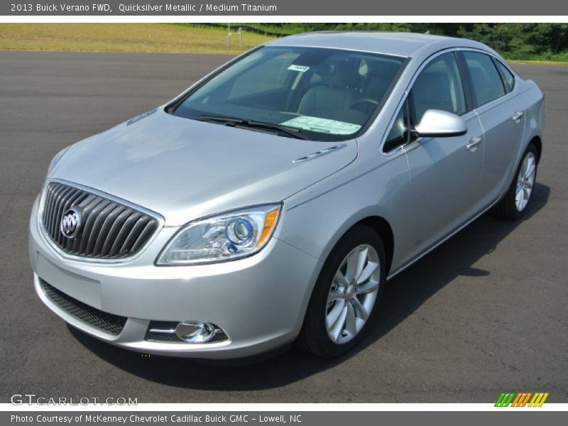 Quicksilver Metallic / Medium Titanium 2013 Buick Verano FWD