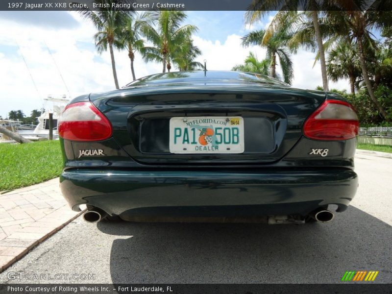 British Racing Green / Cashmere 1997 Jaguar XK XK8 Coupe