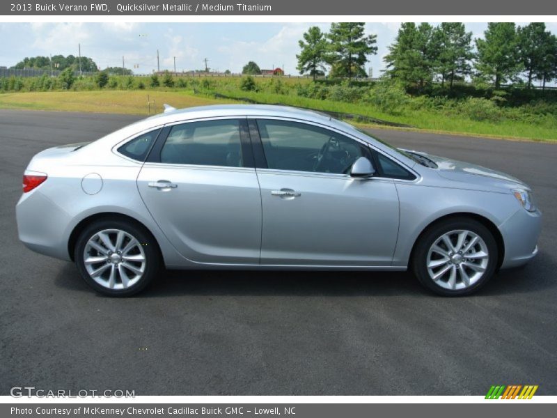 Quicksilver Metallic / Medium Titanium 2013 Buick Verano FWD