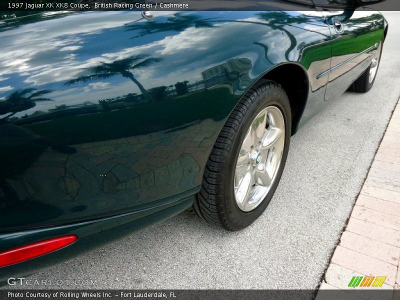 British Racing Green / Cashmere 1997 Jaguar XK XK8 Coupe