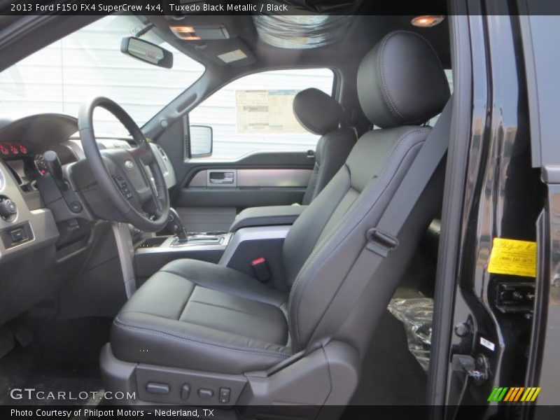Tuxedo Black Metallic / Black 2013 Ford F150 FX4 SuperCrew 4x4