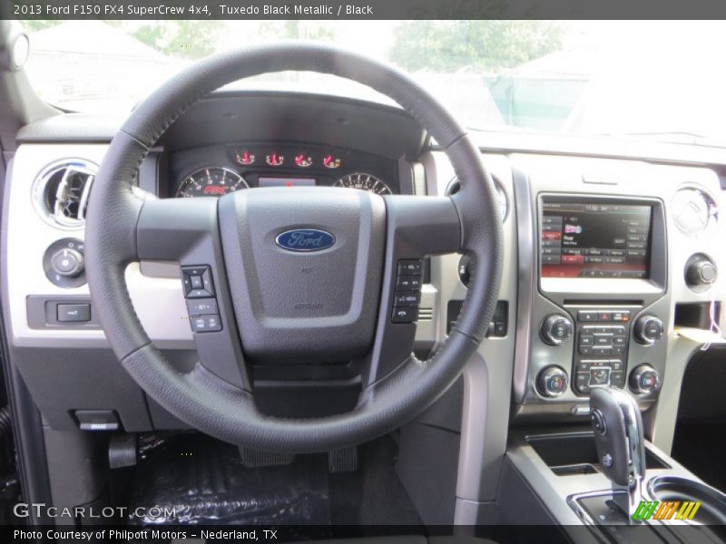 Tuxedo Black Metallic / Black 2013 Ford F150 FX4 SuperCrew 4x4