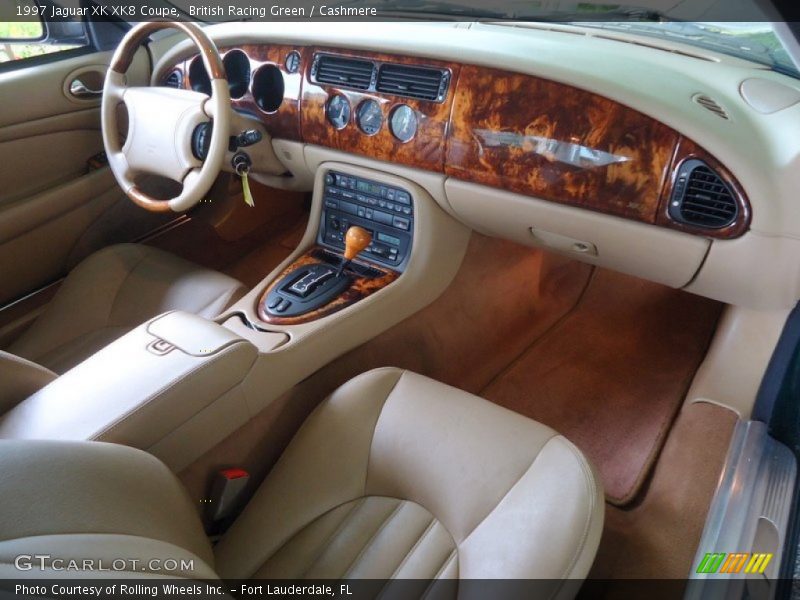 Dashboard of 1997 XK XK8 Coupe