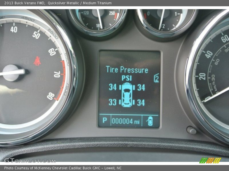Quicksilver Metallic / Medium Titanium 2013 Buick Verano FWD