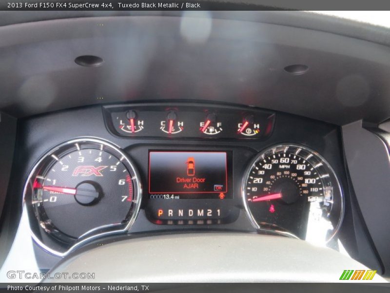 Tuxedo Black Metallic / Black 2013 Ford F150 FX4 SuperCrew 4x4
