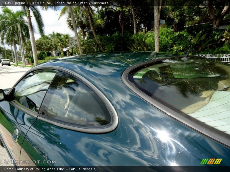 British Racing Green / Cashmere 1997 Jaguar XK XK8 Coupe