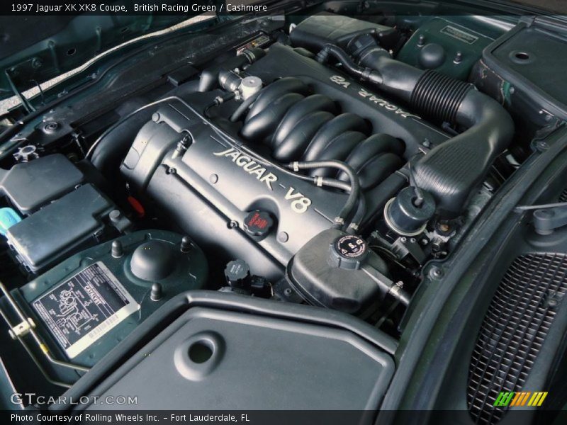  1997 XK XK8 Coupe Engine - 4.0 Liter DOHC 32-Valve V8