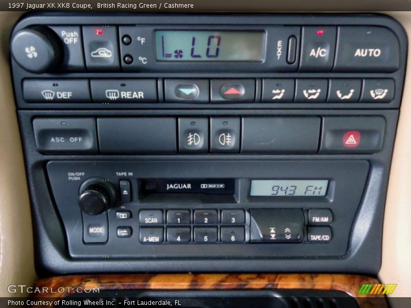 Controls of 1997 XK XK8 Coupe