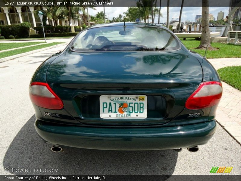 British Racing Green / Cashmere 1997 Jaguar XK XK8 Coupe