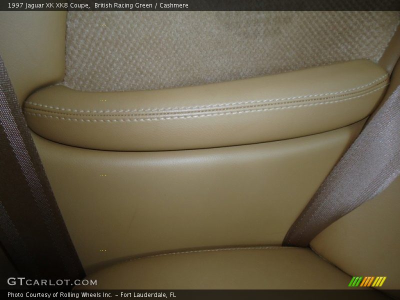 British Racing Green / Cashmere 1997 Jaguar XK XK8 Coupe