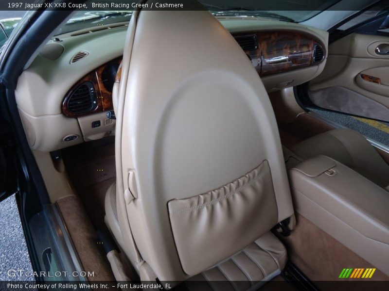 British Racing Green / Cashmere 1997 Jaguar XK XK8 Coupe