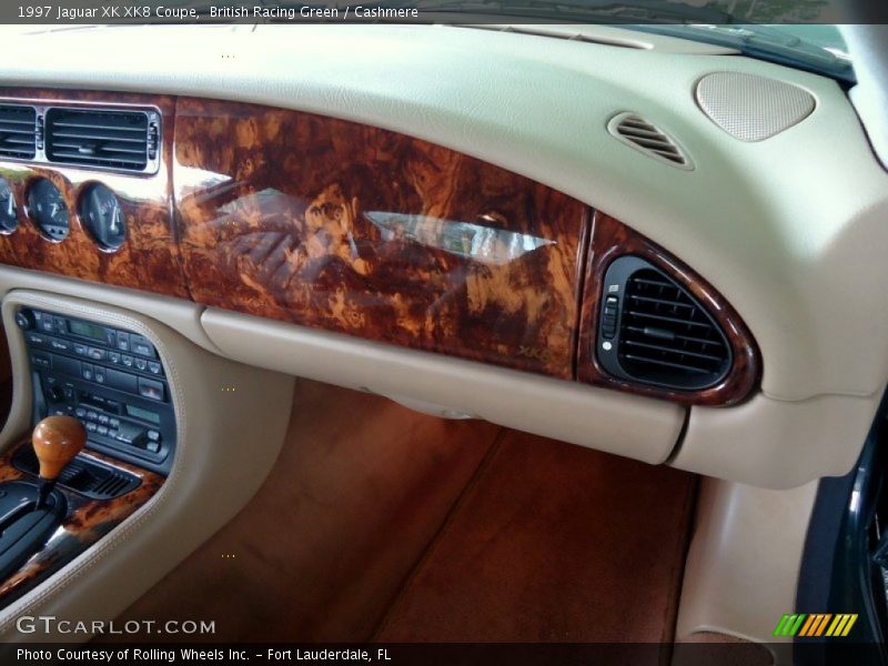 British Racing Green / Cashmere 1997 Jaguar XK XK8 Coupe
