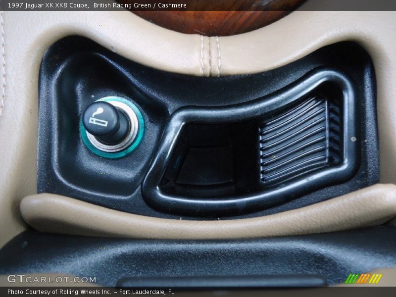 British Racing Green / Cashmere 1997 Jaguar XK XK8 Coupe