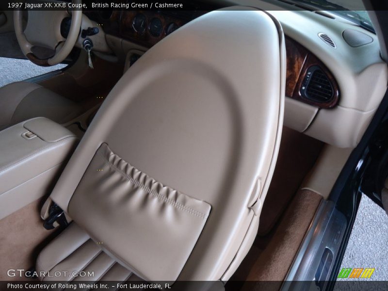 British Racing Green / Cashmere 1997 Jaguar XK XK8 Coupe