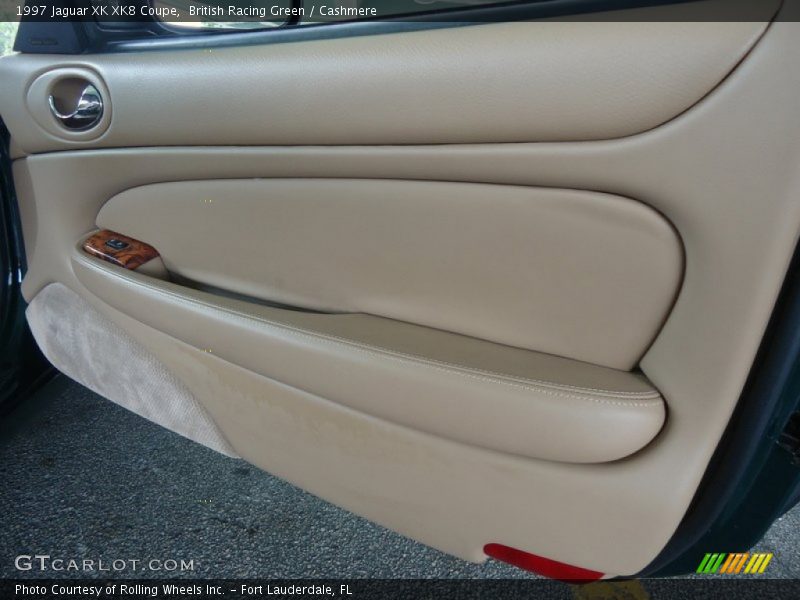 British Racing Green / Cashmere 1997 Jaguar XK XK8 Coupe