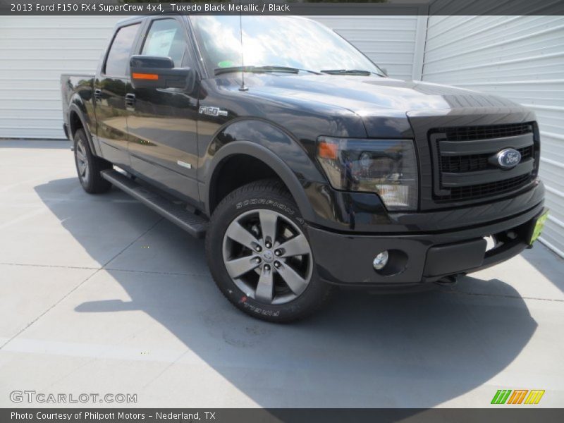 Tuxedo Black Metallic / Black 2013 Ford F150 FX4 SuperCrew 4x4