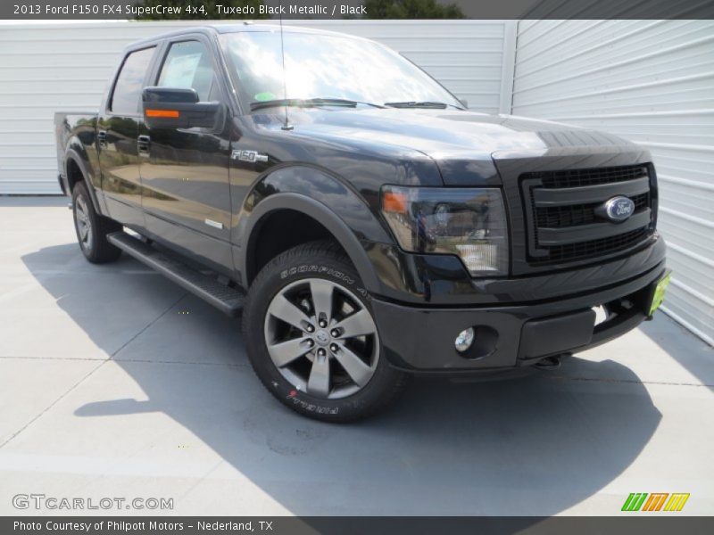 Tuxedo Black Metallic / Black 2013 Ford F150 FX4 SuperCrew 4x4