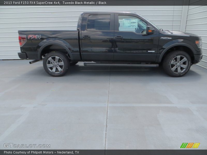 Tuxedo Black Metallic / Black 2013 Ford F150 FX4 SuperCrew 4x4