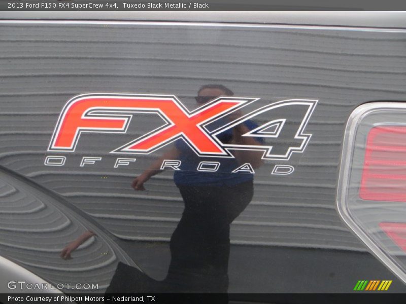 Tuxedo Black Metallic / Black 2013 Ford F150 FX4 SuperCrew 4x4