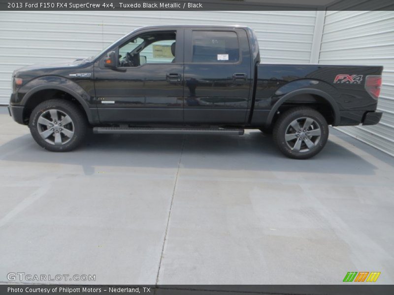 Tuxedo Black Metallic / Black 2013 Ford F150 FX4 SuperCrew 4x4
