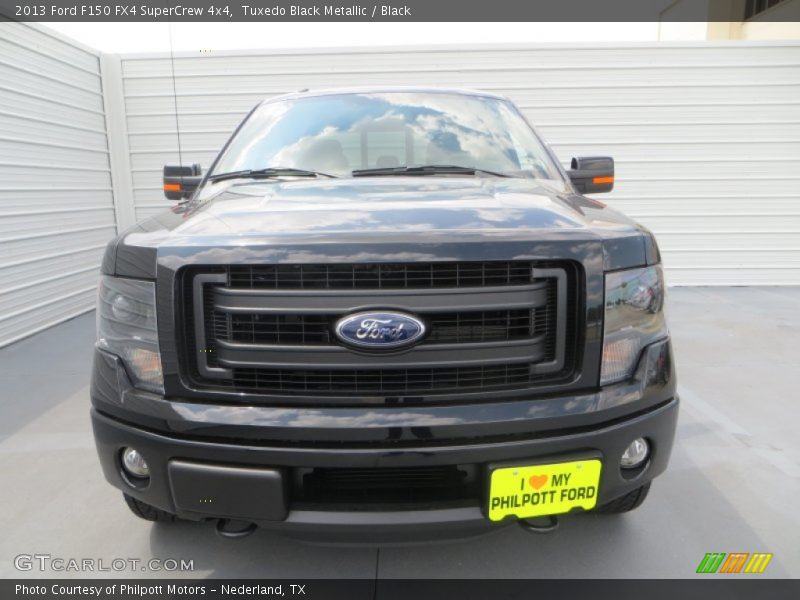 Tuxedo Black Metallic / Black 2013 Ford F150 FX4 SuperCrew 4x4