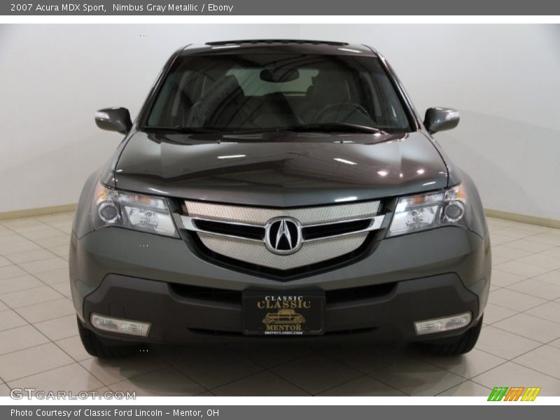 Nimbus Gray Metallic / Ebony 2007 Acura MDX Sport