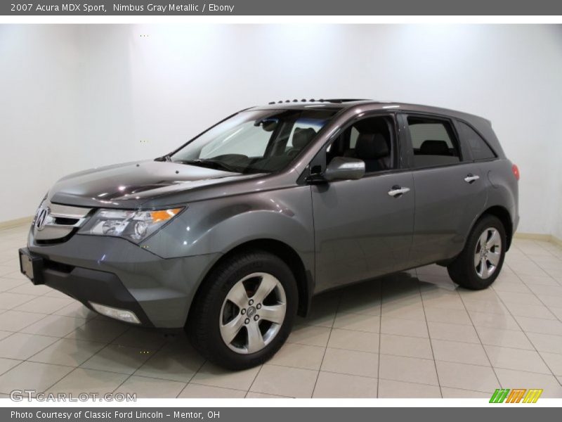 Nimbus Gray Metallic / Ebony 2007 Acura MDX Sport