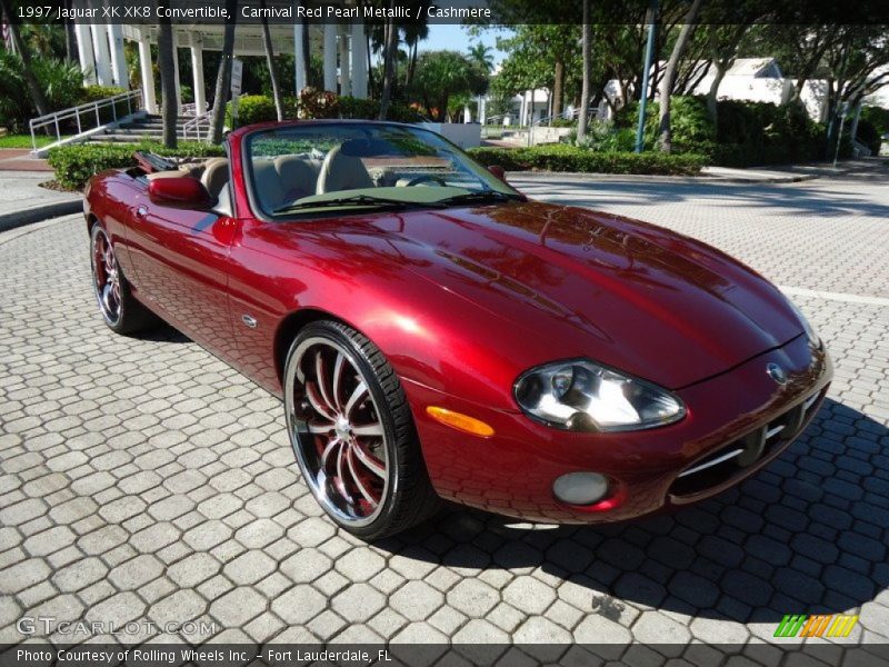Front 3/4 View of 1997 XK XK8 Convertible