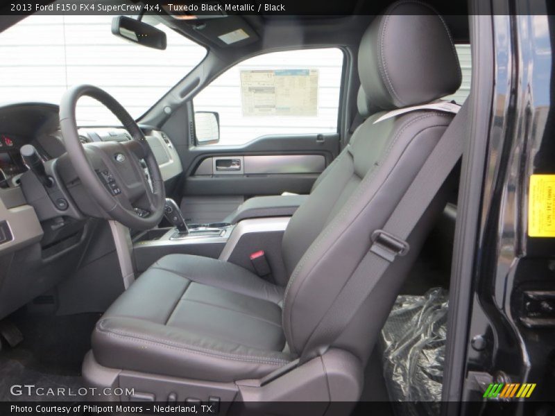 Tuxedo Black Metallic / Black 2013 Ford F150 FX4 SuperCrew 4x4