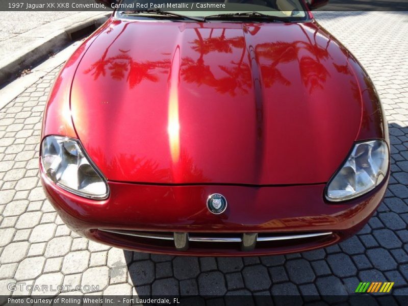 Carnival Red Pearl Metallic / Cashmere 1997 Jaguar XK XK8 Convertible