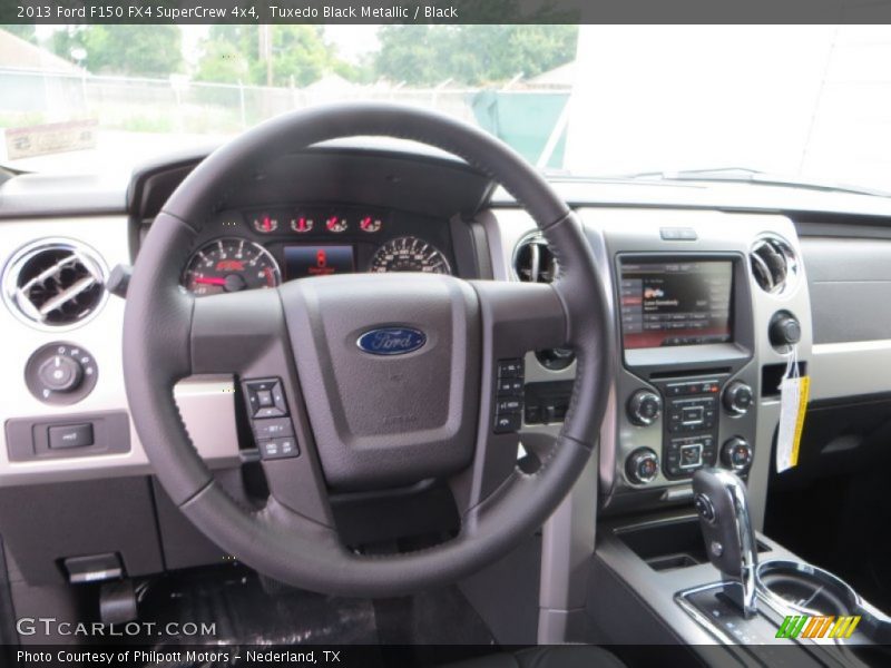 Tuxedo Black Metallic / Black 2013 Ford F150 FX4 SuperCrew 4x4