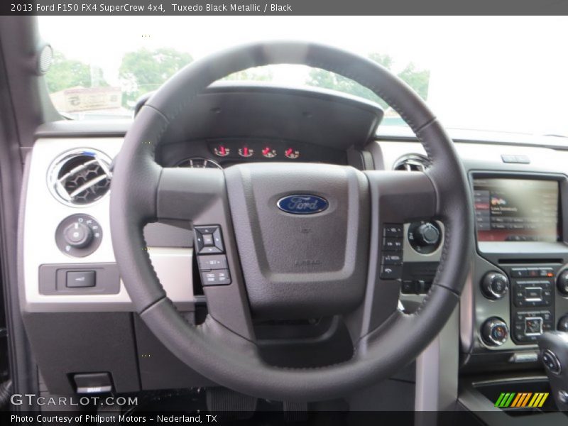 Tuxedo Black Metallic / Black 2013 Ford F150 FX4 SuperCrew 4x4