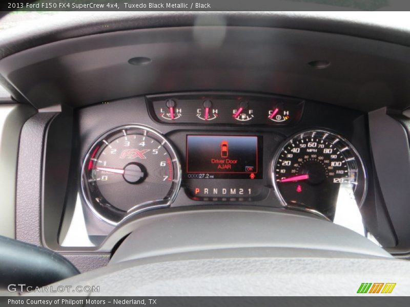 Tuxedo Black Metallic / Black 2013 Ford F150 FX4 SuperCrew 4x4