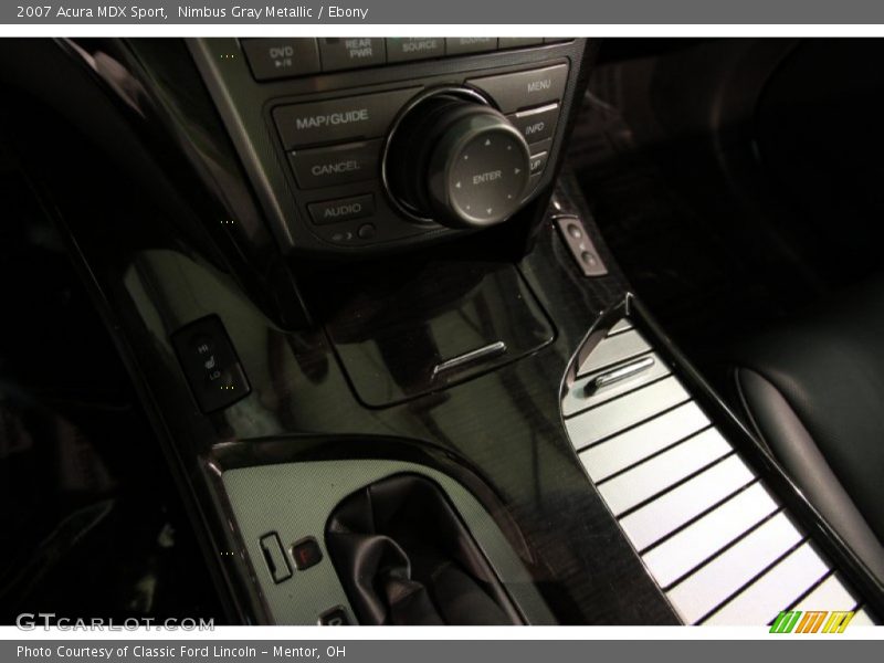 Nimbus Gray Metallic / Ebony 2007 Acura MDX Sport